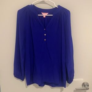 Lilly Pulitzer Elsa Silk Top NWOT